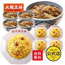 【クーポン利用で1000円オフ】※2024年5月1日9:59まで＜吉野家×大阪王将 吉野家牛丼5食 大阪王将炒め炒飯5食セット＞送料無料 吉野家 牛丼の具 冷凍食品 通販 お取り寄せ レンチン 簡単 備蓄 中華 惣菜 吉野屋