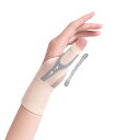 手首 親指サポーター 親指付け根サポーター【 極薄な体験】 薄手 0.99mm 軽量 11g 固定 圧力調節 内蔵スプリングステー 装着が簡単 スポーツ テニス...