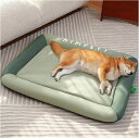 犬 ベッド クッション ペットベッド 春夏秋冬 清掃しやすい 猫用ソファー さらさら 通気性 蒸れにくい 涼しい 高反発 高齢犬 子犬 猫 多頭飼い 取り外せる...
