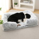 犬 ベッド 冬用 猫 ふわふわ ペットベッド 暖かい 防水 抗菌防臭 犬用ベッド 猫用ベッド ペットソファー 防ダニ 吸湿発熱 静電気防止 洗える
