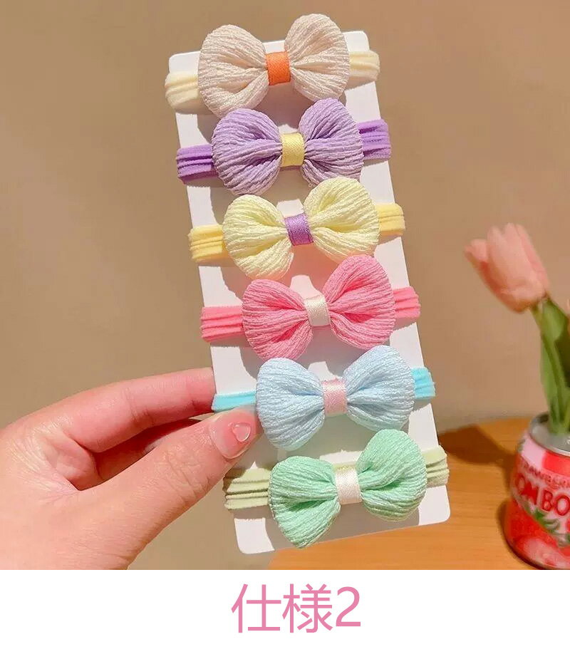 小さな女の子のヘアゴム、幼児のヘアゴム | 子供の髪は、ゴムバンド、花のヘアロープ、女の子の帽子、女の子のヘアバンド、ポニーテールゴムバンドによって傷つけられません。6X 幼児用シュシュ ソフトフラワー,伸縮性のあるポニーテールホルダー