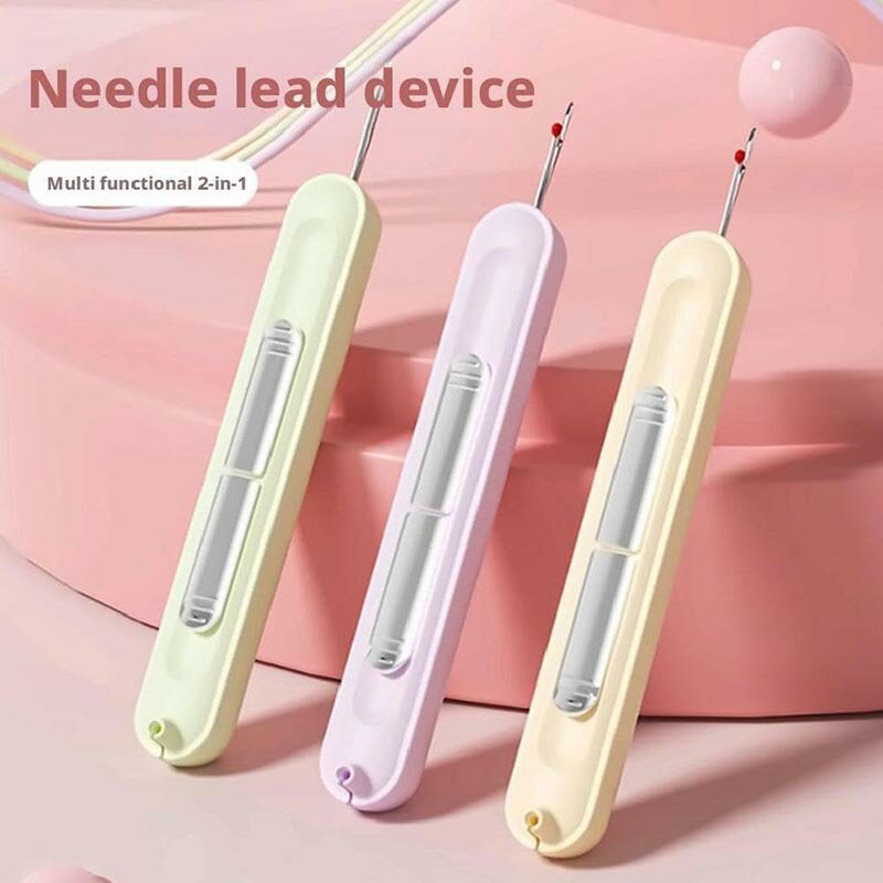 針糸通し器 高齢者用 家庭用 手縫い 特殊工具 多機能 ピック 糸抜き