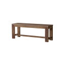 ◆入荷次第出荷:納期約2週間【A級 メーカー取寄商品】CRASH クラッシュDECO デコ ベンチ 幅125cm古材の重厚感と雰囲気を存分に楽しめるシンプルなベ...