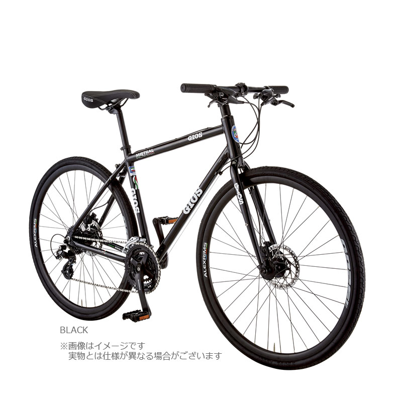 GIOS ジオス 2024年モデル MISTRAL DISC HYDRAULIC ミストラル ディスク ハイドロリック ALEXホイール クロスバイク