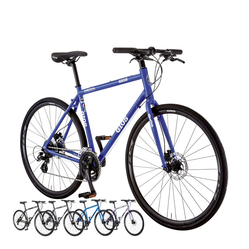 応援セール GIOS ジオス 2024年モデル MISTRAL DISC HYDRAULIC ミストラル ディスク ハイドロリック SHIMANOホイール クロスバイクのサムネイル