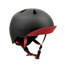 bern バーン NINO ニーノ 子供用 キッズ ヘルメット BEVJB Matte Black/Red Visor(4)