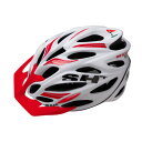SH+ SHOT R1 ショットR1 バイザー付 ヘルメット WHITE/RED MATT JCF公認