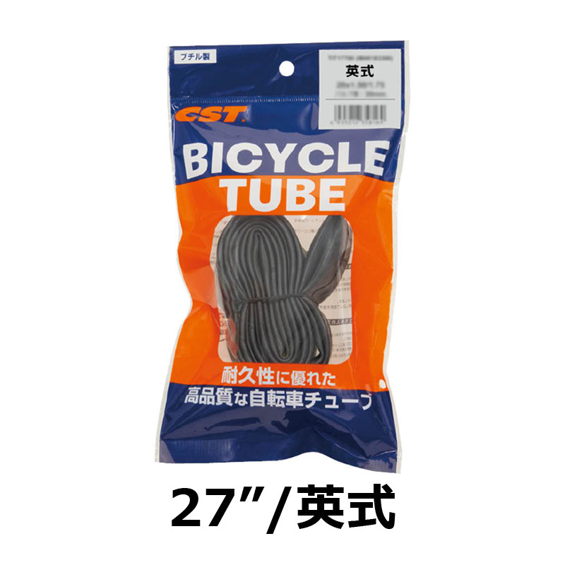 商品説明耐久性に優れたインナーチューブ。英式バルブ。サイズ：27” x 1.3/8〜1.1/2”ETRTO：37/40-630重量：180gバルブ長：30mm厚さ：1.0mm※画像はサンプルです。掲載情報はモデル発表当時のものです。※仕様・外観・価格は、改良のため予告なく変更される場合がございます。※商品はお取り寄せのため、メーカー代理店の在庫状況によりご用意できない場合がございます。※お取り寄せ商品のため、不良品以外の返品・交換はお断りいたします。以上、予めご了承いただきますようお願いいたします。