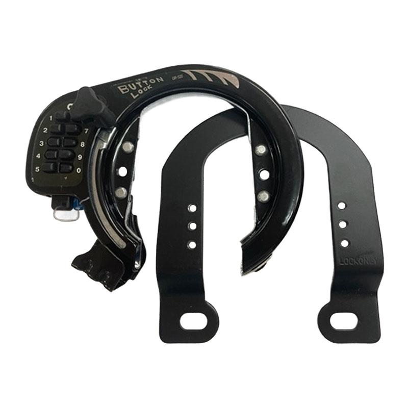 Other - GORIN ゴリン GR-523HL リングロック ボタン式 ヘルメットロック付 カンチ取付用