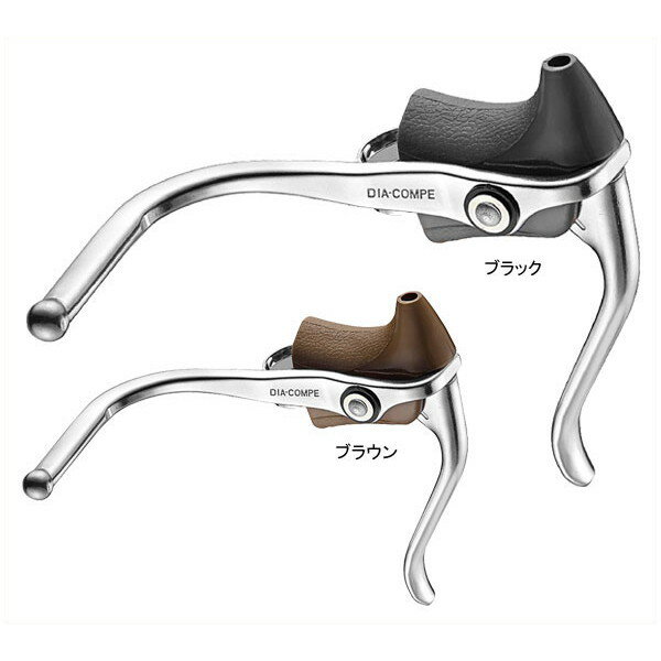 ダイアコンペ DC165-EX レバー (左右セット)/DC165-EX Lever【ブレーキレバー】【補助ブレーキレバー付】【DIA-COMPE】