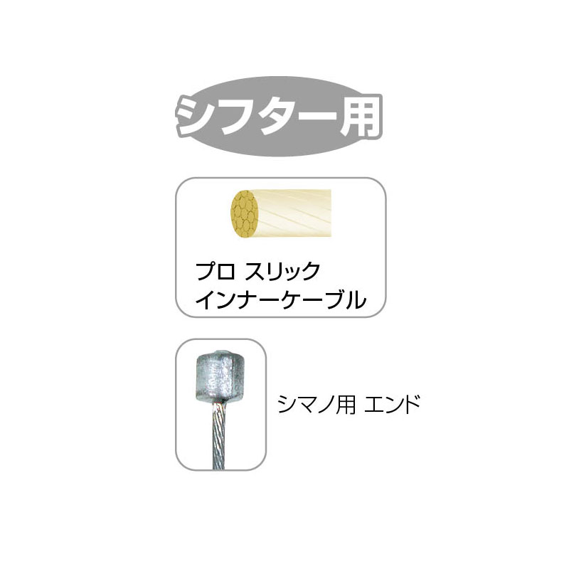 JAGWIRE ���㥰�磻�䡼 Pro Shift Inner �ץ� ���եȥ���ʡ������֥� ������/���ޥ���