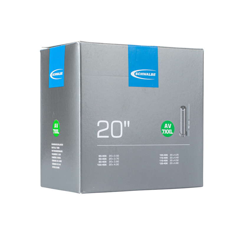 SCHWALBE シュワルベ チューブ #7XXL 20x3.50/4.80(406) 米式バルブ