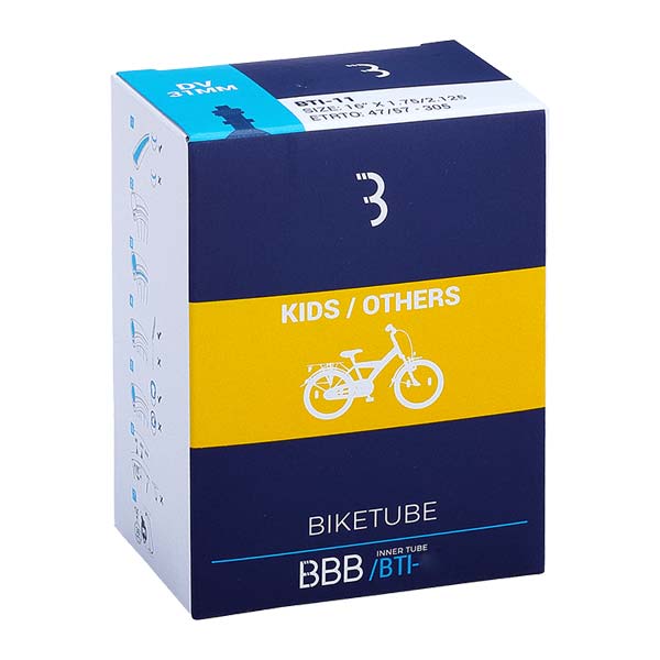 BBB ビービービー チューブ BTI-42 24x1_3/8 AV 米式 33mm