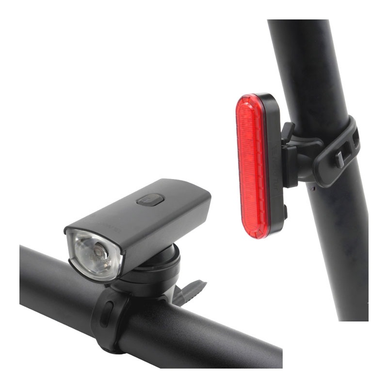 Nord Tur ノードツアー LW-F350-056B SET 前後ライトセット フロントライト リアライト 350/10ルーメン USB充電