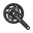 SHIMANO CUES クランクセット FC-U4010-2 2x9-11スピード 2ピース 40-26T チェーンガード付 シマノ キューズ