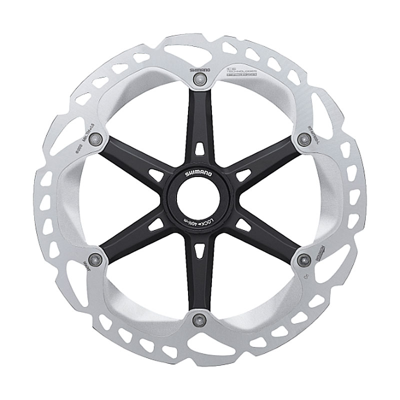 SHIMANO ディスクブレーキ ローター RT-MT800 センターロック 203mm ロックリング付 (外スプライン) ICE TECHNOLOGIES シマノ