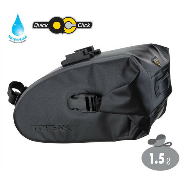 TOPEAK (gs[N) ThobO EFbW hCobO (NCbN NbN) LTCY WEDGE DRYBAG (QUICK CLICK) SIZE L [BAG27002]yeʁF1.5LzyhiCz