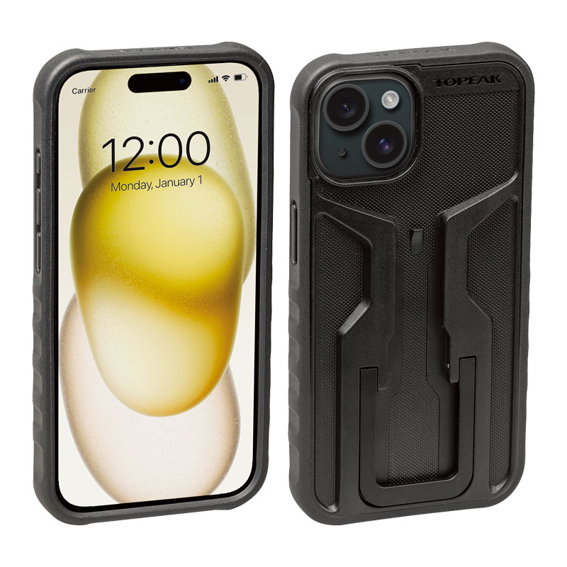 TOPEAK gs[N ChP[X iPhone 15p P RideCase X}[gtHP[X