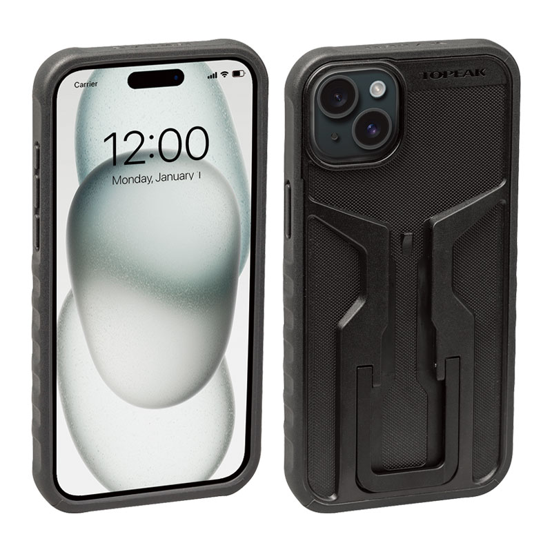 TOPEAK gs[N ChP[X iPhone 15 Plusp P RideCase X}[gtHP[X