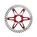 FOURIERS フォーリアーズ MTB スプロケット 40T (CR-DX008-SK2) レッド