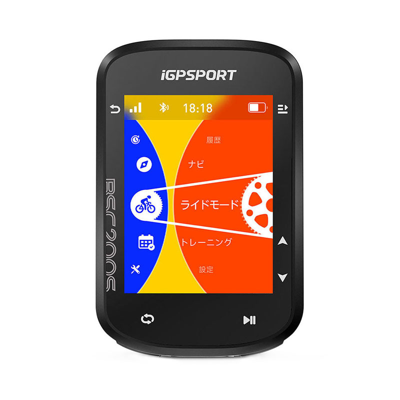 iGPSPORT GPSサイクルコンピューター BSC200S ブラック