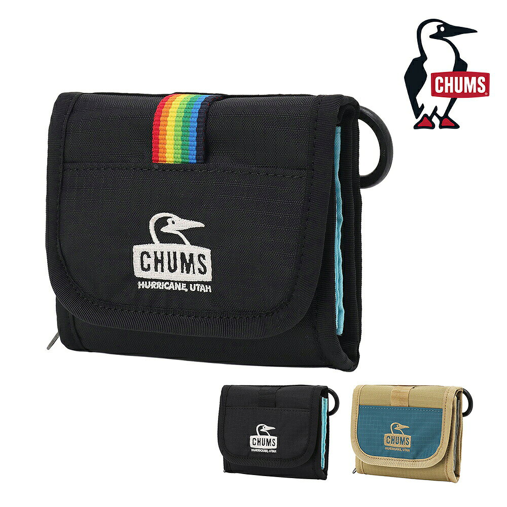 樂天商城 - 『楽天カード利用で最大P12倍』チャムス 財布 二つ折り財布 コンパクト CHUMS スプリングデールマルチウォレット CH60-4104 メンズ レディース キッズ ポイント10倍 送料無料 最強配送 誕生日プレゼント ギフト ラッピング無料 【正規代理店】 nwar