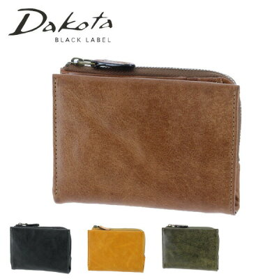 『楽天カード利用で最大12倍』ダコタブラックレーベル Dakota black label 二つ折り財布 折財布 ミニ財布 Gaudi ガウディ イタリア製牛革 牛革 626811(626801) メンズ P10倍 プレゼント ギフト ラッピング無料 ブランド 上品 コンパクト 吉日 plup0424