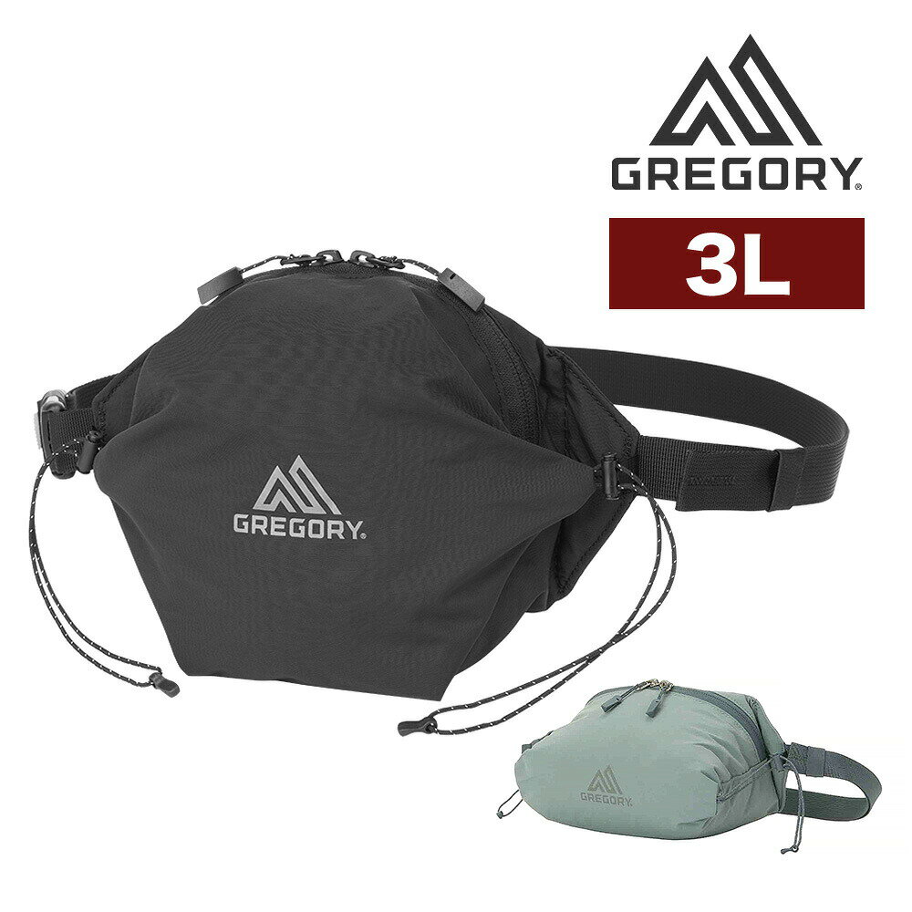 Rakuten - 『楽天カード利用で最大P12倍』グレゴリー ウエストバッグ 斜め掛け ボディバッグ A6対応 3L GREGORY エアロライトランバーパック メンズ レディース ポイント10倍 送料無料 最強配送 誕生日プレゼント ギフト ラッピング無料 【正規代理店】 nwar