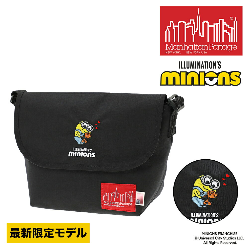 Rakuten - 『楽天カード利用で最大P12倍』マンハッタンポーテージ ミニオン メッセンジャーバッグ 斜め掛け ナイロンメッセンジャーバッグ JR SM MP05JRBPDMGNTMNOS メンズ レディース 限定モデル 送料無料 最強配送 誕生日プレゼント ギフト ラッピング無料 正規代理店 nwar