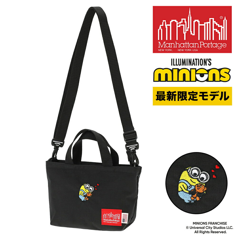 樂天商城 - 『マラソン期間中最大P22倍』マンハッタンポーテージ ミニオン トートバッグ ショルダーバッグ 2WAY マイクロポーテージトート MP1381MNOS メンズ レディース コラボ 黒 限定モデル 送料無料 最強配送 誕生日プレゼント ギフト ラッピング無料 【正規代理店】 nwar