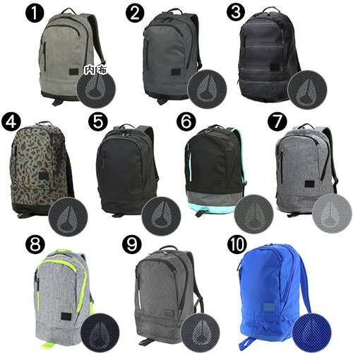 【30％OFFセール】 【正規販売店】 ニクソン NIXON リュックサック デイパック バックパック 大容量 [RIDGE SE] nc2492 メンズ レディース カバン 黒 バッグ 中学生 高校生 通学 旅行 大容量 あす楽 送料無料 プレゼント ギフト ラッピング無料 通販