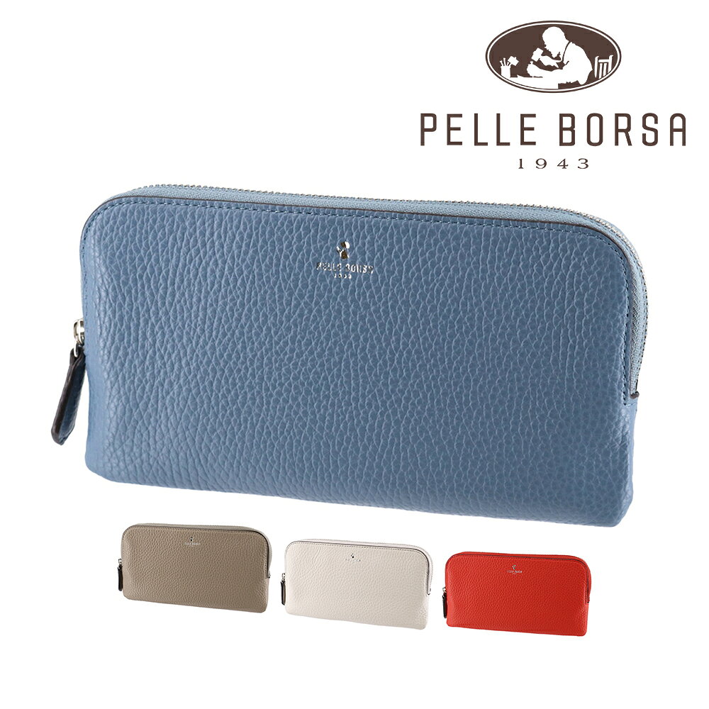 Rakuten - 『4/20限定 最大P14倍』ペレボルサ 財布 長財布 小さめ 薄マチ 本革 PELLE BORSA コンフィ ラウンドファスナー長財布 206711 レディース ポイント10倍 送料無料 誕生日プレゼント ギフト ラッピング無料 【正規代理店】 nwar