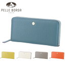 『8/10限定 最大P24倍』ペレボルサ PELLE BORSA ラウンドファスナー長財布 Mano Goods マーノグッズ 204729 レディース 送料無...