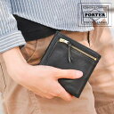 ポーター ソーク ウォレット 101-06002 吉田カバン ソーク PORTER SOAK 二つ折り財布 2つ折財布 折財布 ミニ財布101-06002 ブラ...