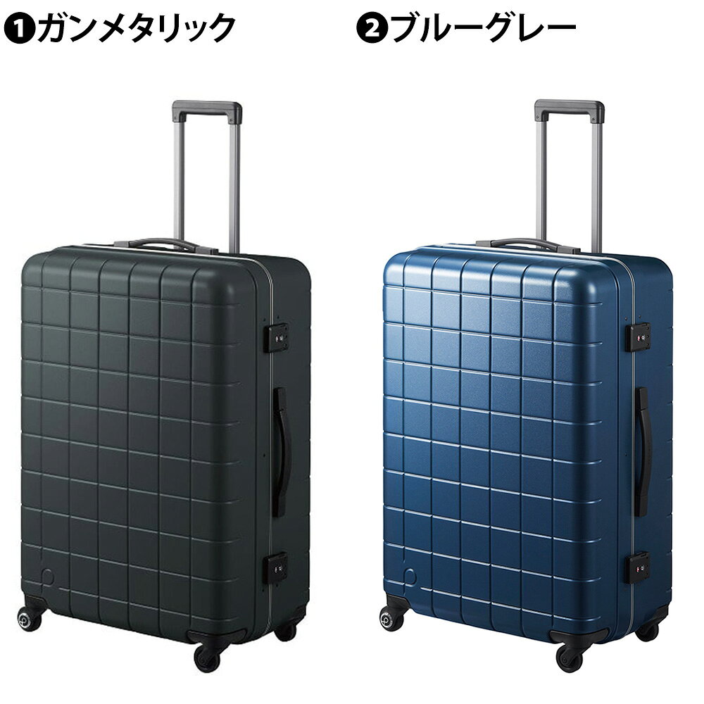 『マラソン期間中最大P22倍』『メーカー直送』スーツケース キャリーケース (98L) 7〜10泊 ハード フレームタイプ 日本製 旅行かばん Proteca プロテカ【チェッカーフレーム】 00144 メンズ レディース P10倍 送料無料 誕生日プレゼント ギフト【正規代理店】 nwar o-zone-10035567 アウトドアゾーン リュック サイフ サンプル画像2