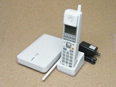 【中古】NTT　ビジネスホン/ビジネスフォン　A1-DECL-PSSET(1)(W)　N1用シングルゾーンDECTコードレス電話機　美品　N1シリーズ　業務用電話機