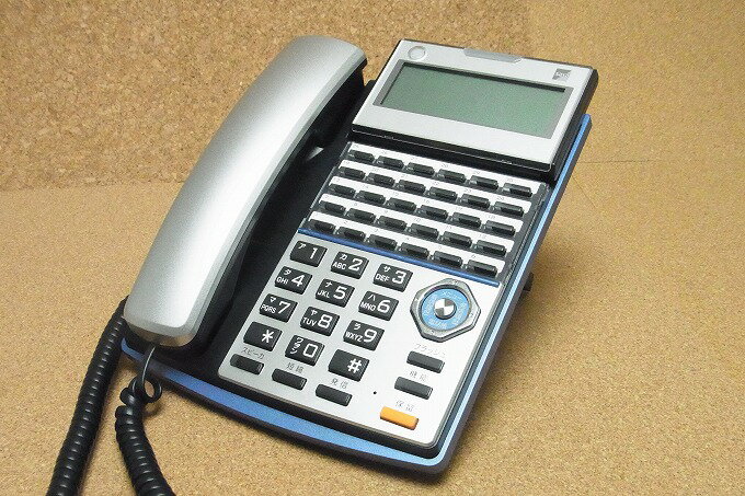 【中古】サクサビジネスホン/ビジネスフォン　TD720(K)　PLATIA用30ボタン電話機　美品　PLATIAシリーズ　業務用電話機
