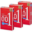 【3個セット】 オカモトゼロワン 0.01 たっぷりゼリー (3個入) コンドーム (4547691765772)(4)