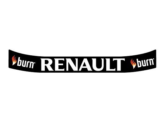 ヘルメットバイザーステッカーロータスRENAULT Burn-2013