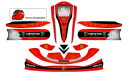 レーシングカート カウルステッカー M4(OTK)用ミハエルシューマッハ2011 MSヘルメットデザイン(2)