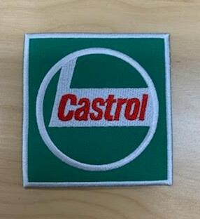 レーシングスーツに！Castrol カストール 縫いつけワッペン(エンブレム)