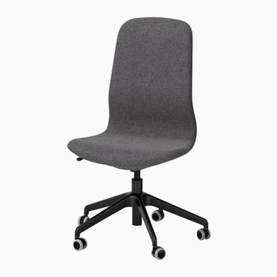 IKEA イケア LANGFJALL ロングフィェル回転チェア、ダークグレー