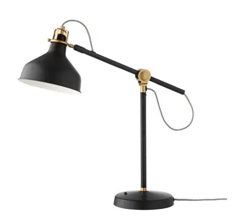 【NEW】IKEAイケアRANARP ラーナルプワークランプ ブラック503.313.90のサムネイル