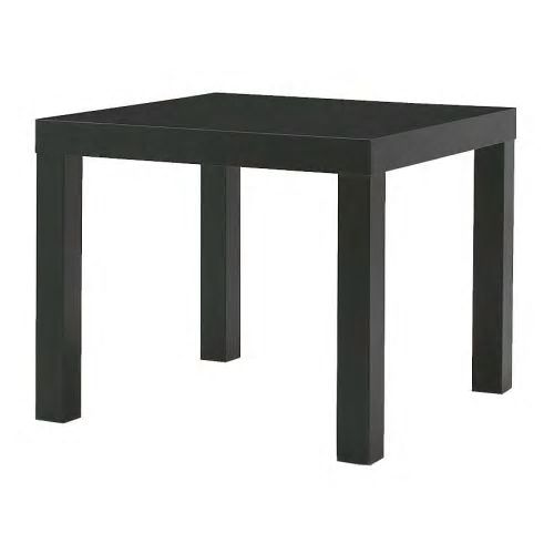 IKEA イケア LACK ラック 55×55cm サイドテーブル, ブラック003.529.88
