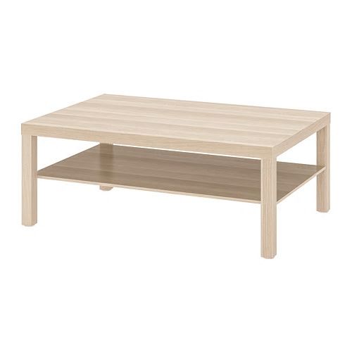 IKEA イケア LACK ラック 118×78cmコーヒーテーブル, ホワイトステインオーク調 204.315.36