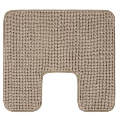 IKEAイケア TOFTBO トフトボー トイレマット, ダークベージュ55x60cm 204.953.21