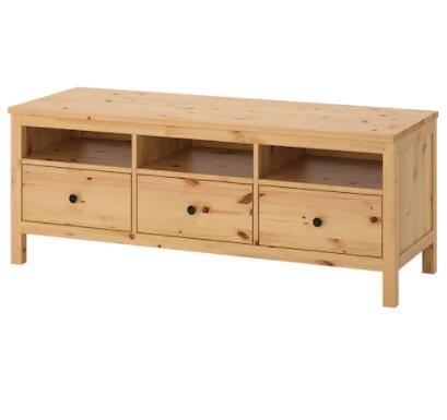 【NEW】IKEAイケアIKEAイケアHEMNES ヘムネステレビ台, ライトブラウン148x47x57 cm503.529.00