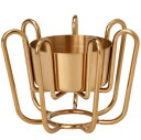 【NEW】IKEA PÅSTÅDD ポーストッドティーライトホルダー, 黄銅色6 cm 305.111.13