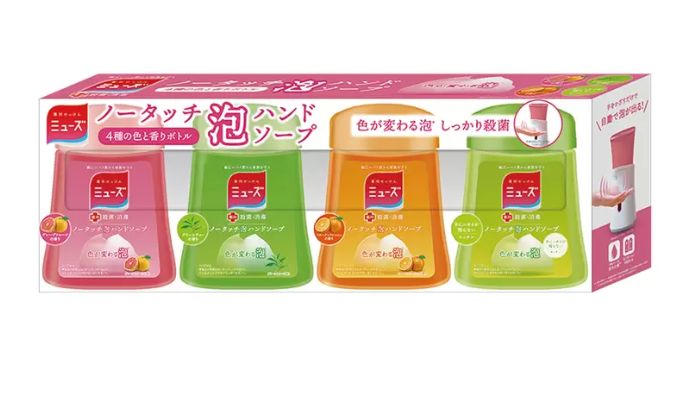 コストコ ミューズ ノータッチ 泡ハンドソープ 詰替え 250ml x 4MUSE NO TOUCH HAND SOAP REFILL x 4　588141