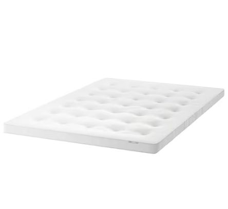 IKEA イケア TUSTNA トゥストナマットレストッパー（パッド）, ホワイト, 90x200 cm 302.982.16